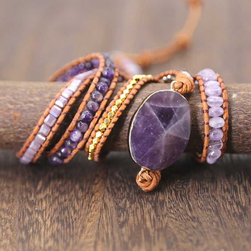 Quartz Boho Bracelet